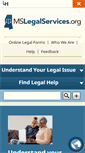 Mobile Screenshot of mslegalservices.org